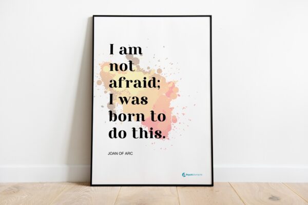 Courage Canvas Frame